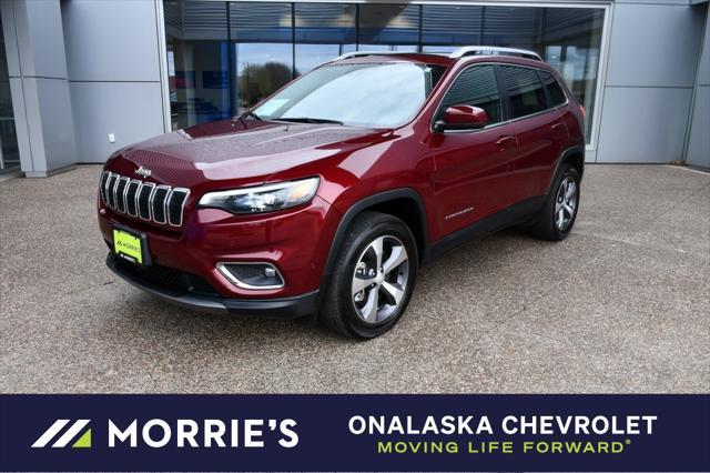 used 2021 Jeep Cherokee car, priced at $24,728