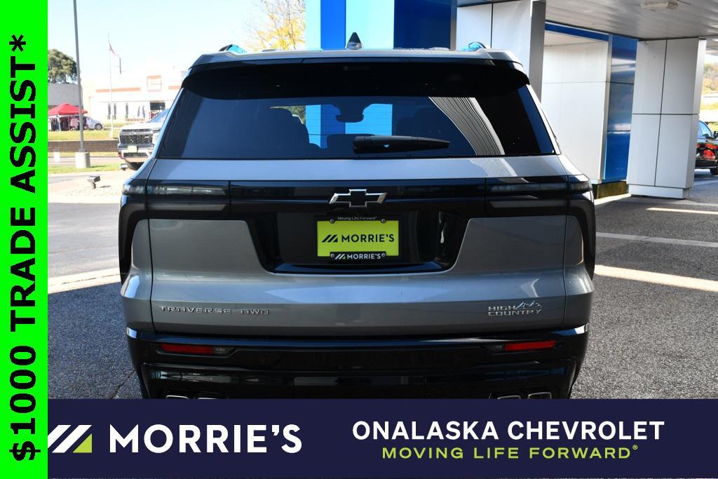 new 2026 Chevrolet Traverse car, priced at $58,630