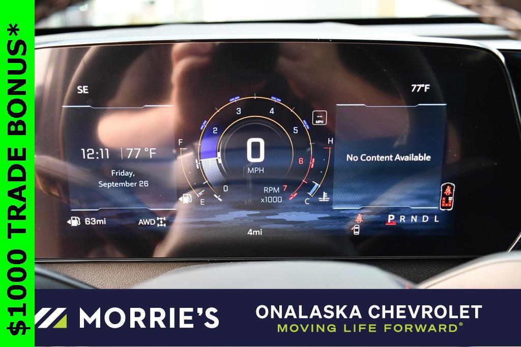 new 2026 Chevrolet Traverse car, priced at $49,049