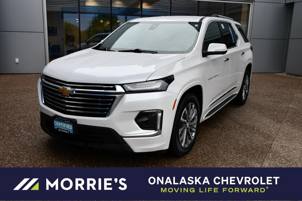used 2022 Chevrolet Traverse car, priced at $35,999