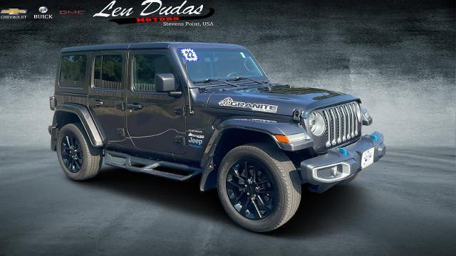 used 2022 Jeep Wrangler Unlimited 4xe car, priced at $31,995
