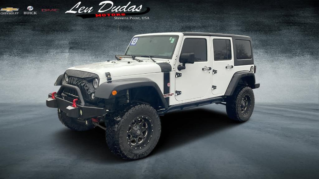 used 2013 Jeep Wrangler Unlimited car, priced at $17,995