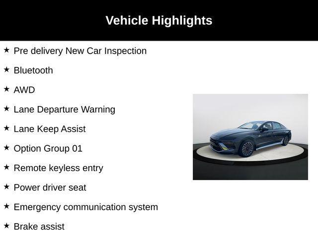 new 2024 Hyundai Sonata Hybrid car, priced at $32,505