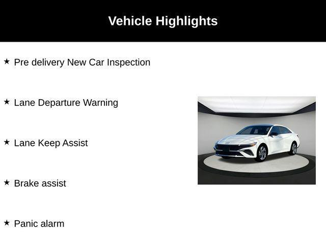 new 2025 Hyundai Elantra car, priced at $25,520
