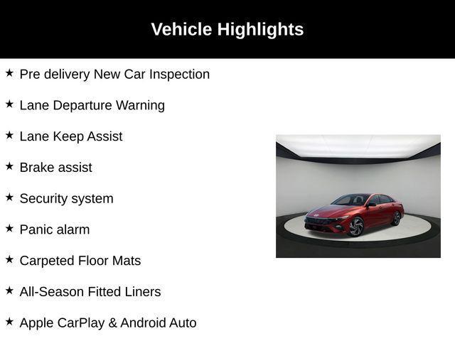 new 2025 Hyundai Elantra car, priced at $22,295