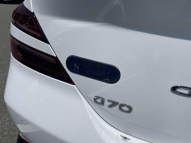 used 2022 Genesis G70 car, priced at $30,390