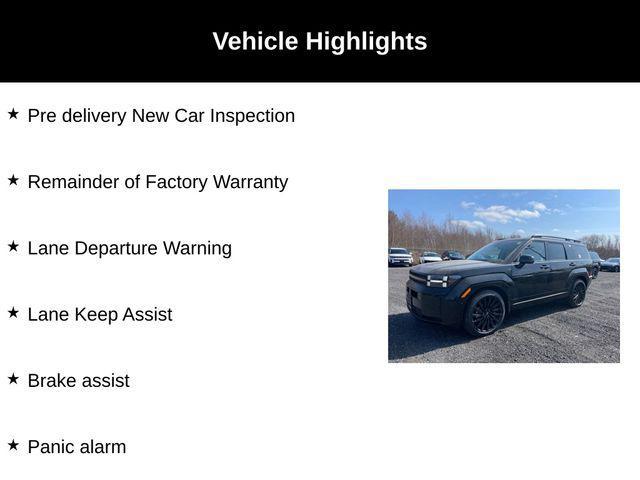 new 2025 Hyundai Santa Fe car, priced at $50,710