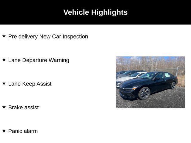 new 2025 Hyundai Elantra car, priced at $25,035