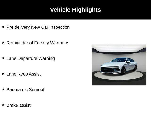 new 2024 Hyundai Sonata car, priced at $32,500