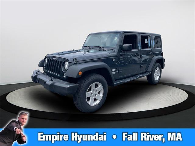 used 2017 Jeep Wrangler Unlimited car, priced at $23,638