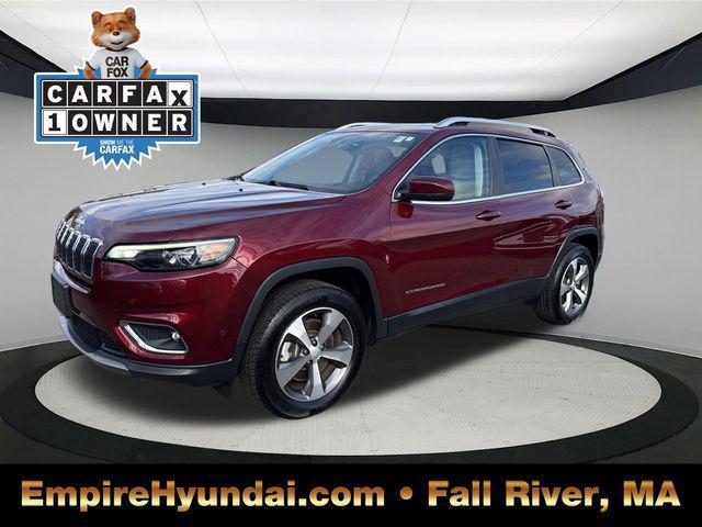 used 2021 Jeep Cherokee car, priced at $19,990