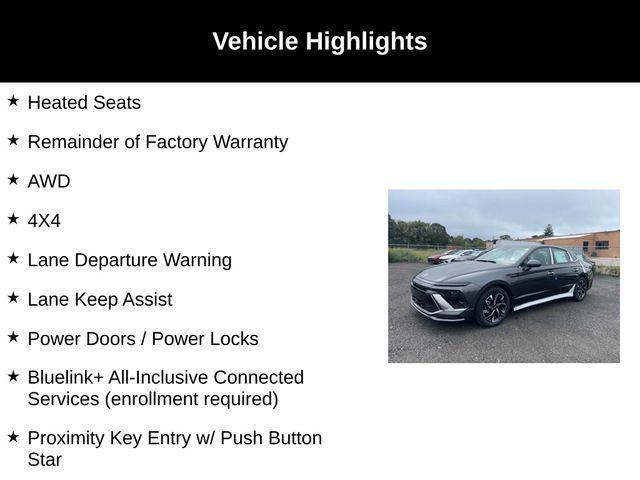 new 2025 Hyundai Sonata car, priced at $30,925