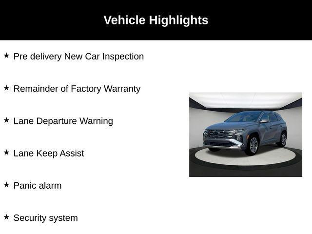 new 2025 Hyundai Tucson car, priced at $43,260