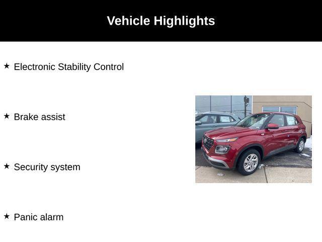 new 2025 Hyundai Venue car, priced at $24,574