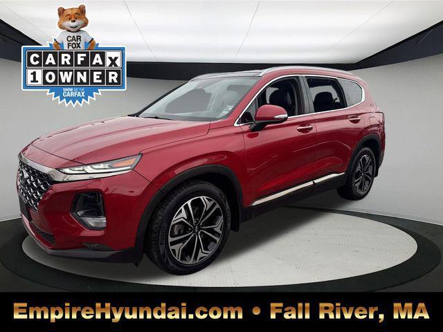 used 2020 Hyundai Santa Fe car, priced at $20,390