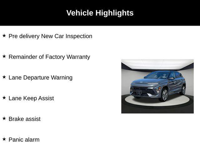 new 2024 Hyundai Kona car, priced at $34,420
