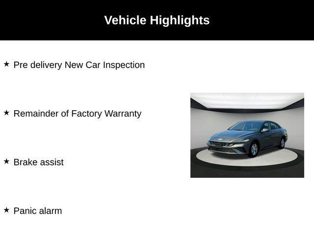 new 2025 Hyundai Elantra car, priced at $23,805