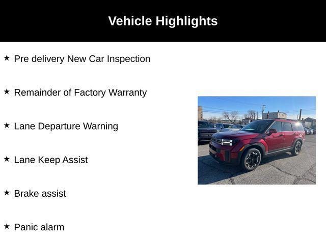 new 2025 Hyundai Santa Fe car, priced at $41,110