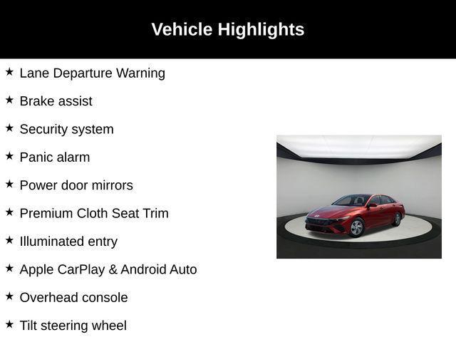 new 2025 Hyundai Elantra car, priced at $22,068