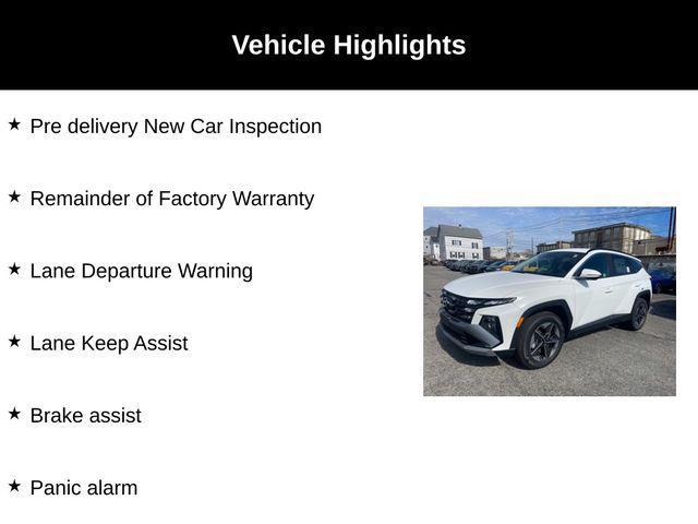 new 2025 Hyundai Tucson car, priced at $37,060