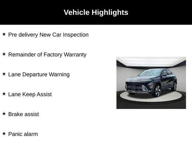 new 2024 Hyundai Kona car, priced at $34,970