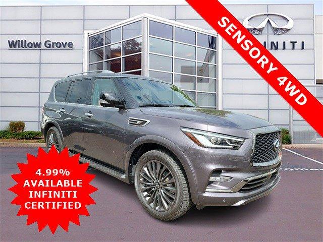 used 2024 INFINITI QX80 car, priced at $58,498