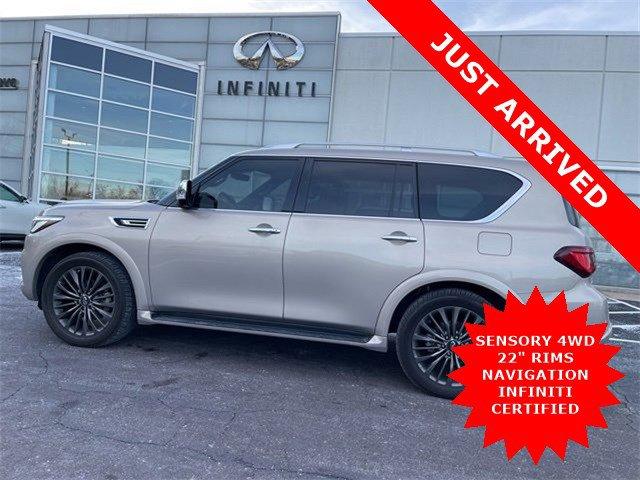 used 2023 INFINITI QX80 car, priced at $53,498