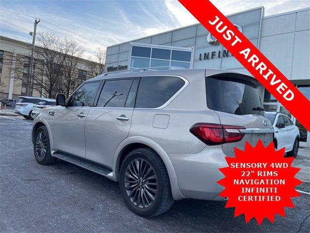 used 2023 INFINITI QX80 car, priced at $53,498