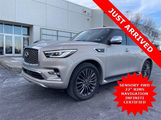 used 2023 INFINITI QX80 car, priced at $53,498