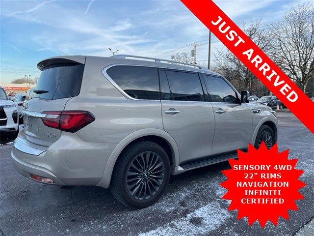 used 2023 INFINITI QX80 car, priced at $53,498