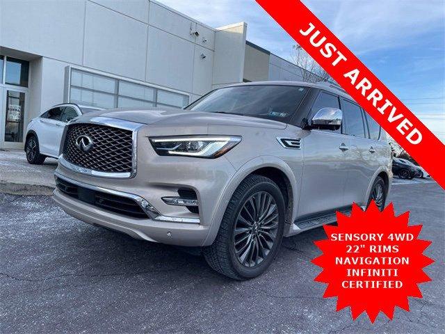 used 2023 INFINITI QX80 car, priced at $53,498