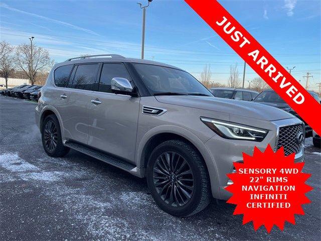 used 2023 INFINITI QX80 car, priced at $53,498