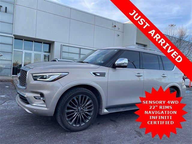 used 2023 INFINITI QX80 car, priced at $53,498