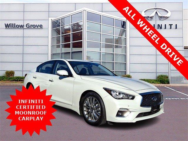 used 2024 INFINITI Q50 car, priced at $33,999