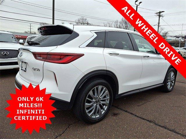 used 2023 INFINITI QX50 car, priced at $32,999