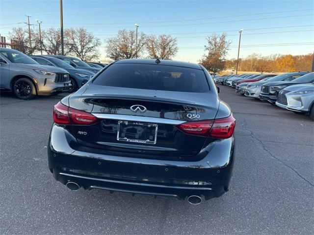 used 2022 INFINITI Q50 car, priced at $30,500