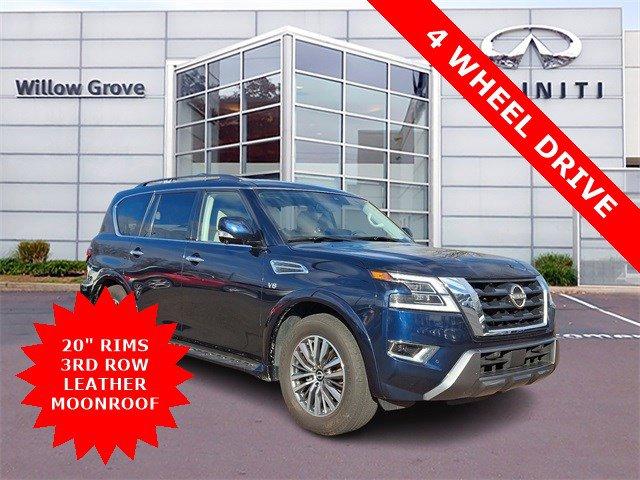 used 2021 Nissan Armada car, priced at $29,998