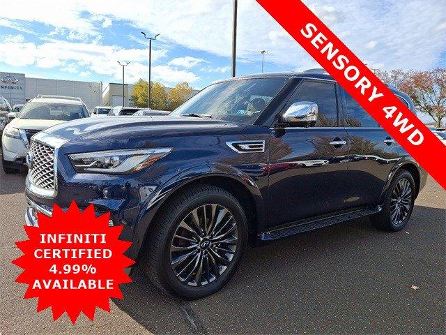 used 2024 INFINITI QX80 car, priced at $58,999