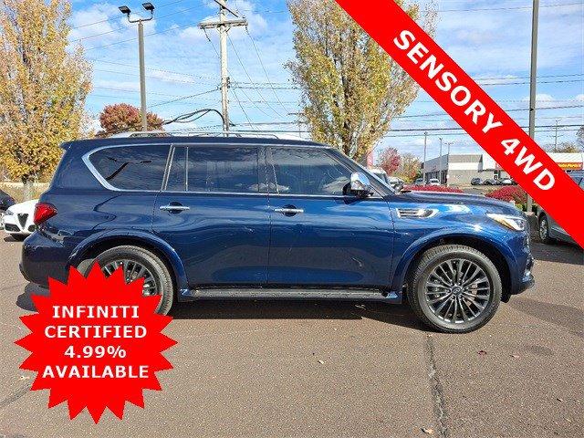 used 2024 INFINITI QX80 car, priced at $58,999