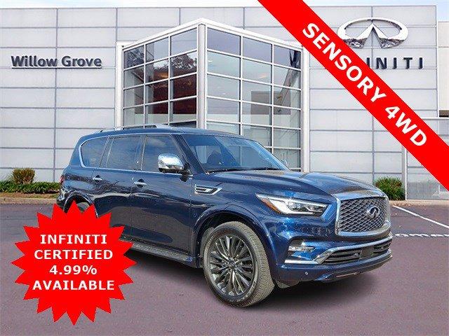 used 2024 INFINITI QX80 car, priced at $58,999