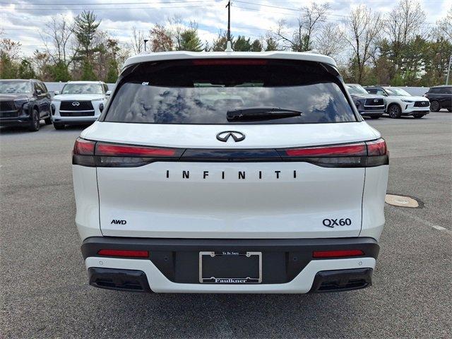 new 2025 INFINITI QX60 car, priced at $62,980