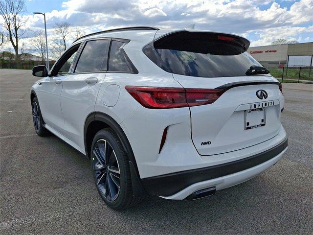 new 2025 INFINITI QX50 car, priced at $54,170
