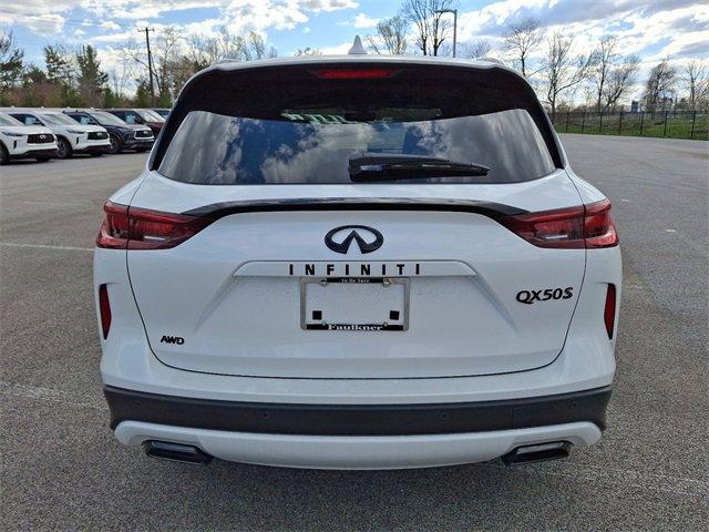 new 2025 INFINITI QX50 car, priced at $54,170