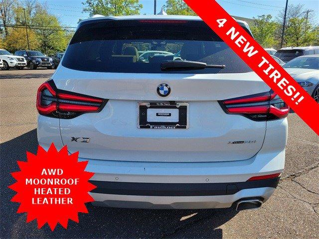 used 2023 BMW X3 car, priced at $39,698