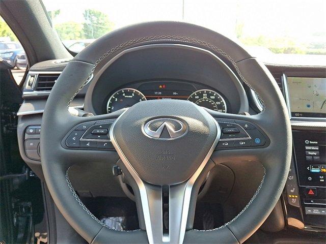 new 2025 INFINITI QX55 car, priced at $57,180