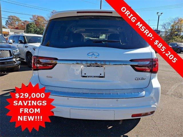 used 2024 INFINITI QX80 car, priced at $54,500