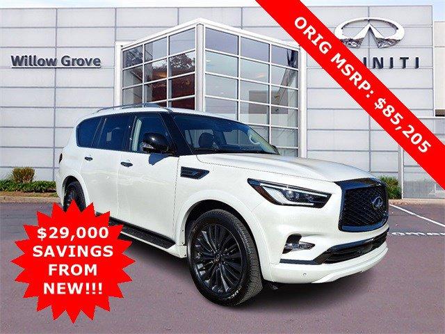 used 2024 INFINITI QX80 car, priced at $54,500