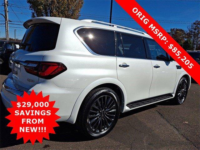 used 2024 INFINITI QX80 car, priced at $54,500