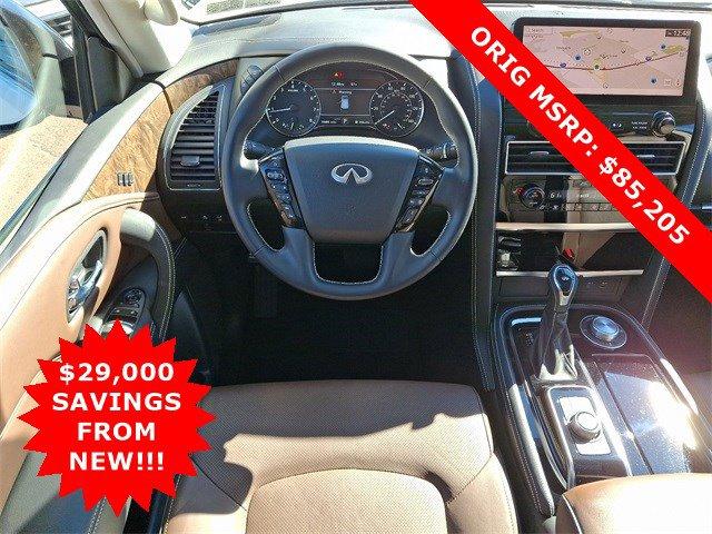 used 2024 INFINITI QX80 car, priced at $54,500