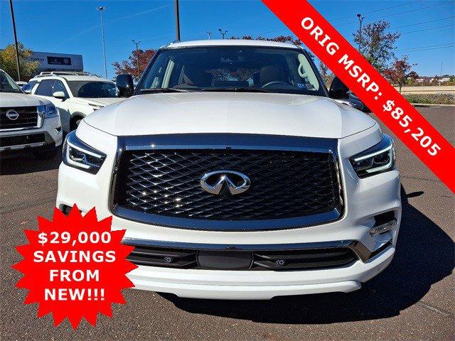 used 2024 INFINITI QX80 car, priced at $54,500